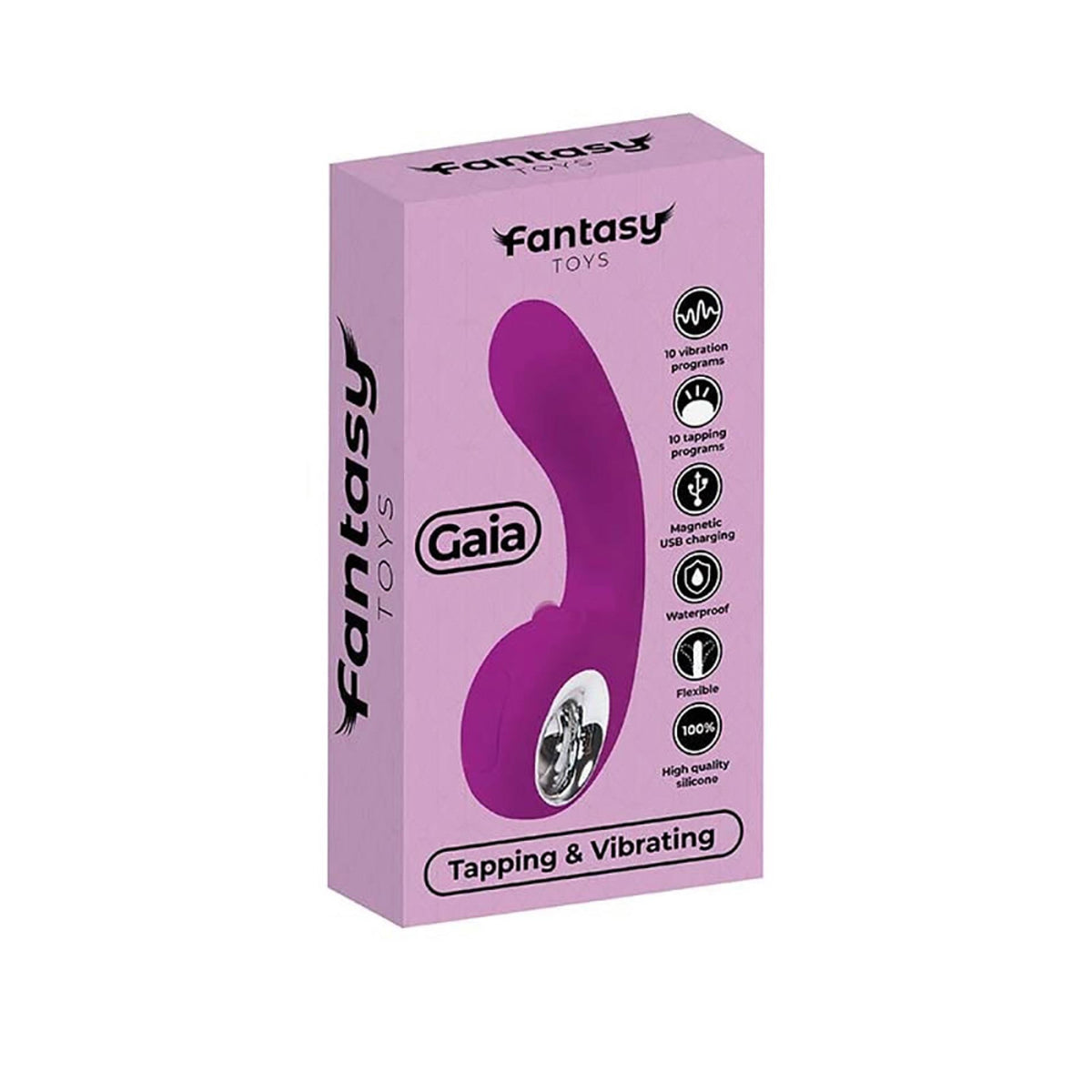 Vibromasseur point G Tapping 10 fonctions – rechargeable | Fantasy