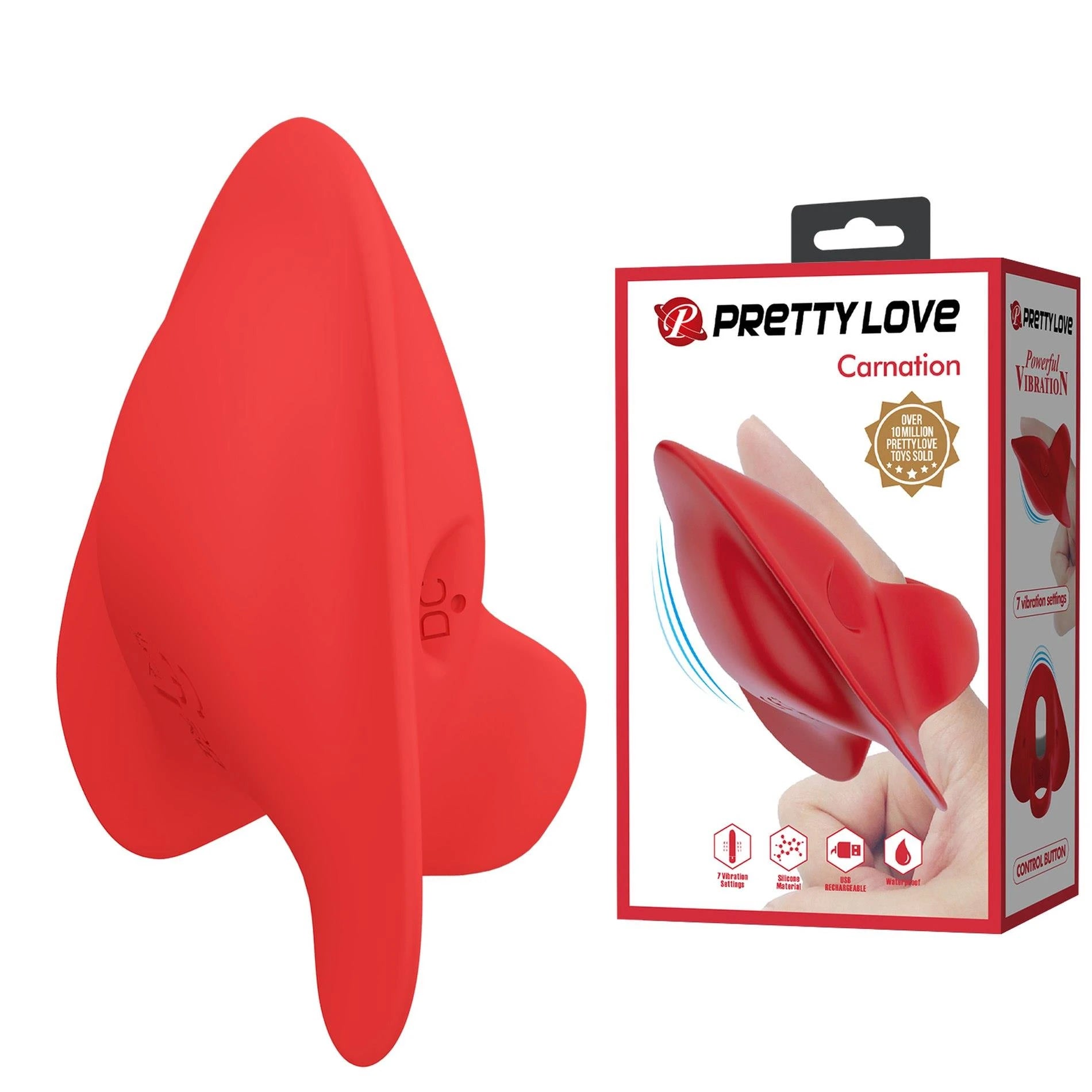 ŒILLET, 7 fonctions de vibration Fonction de mémorisation