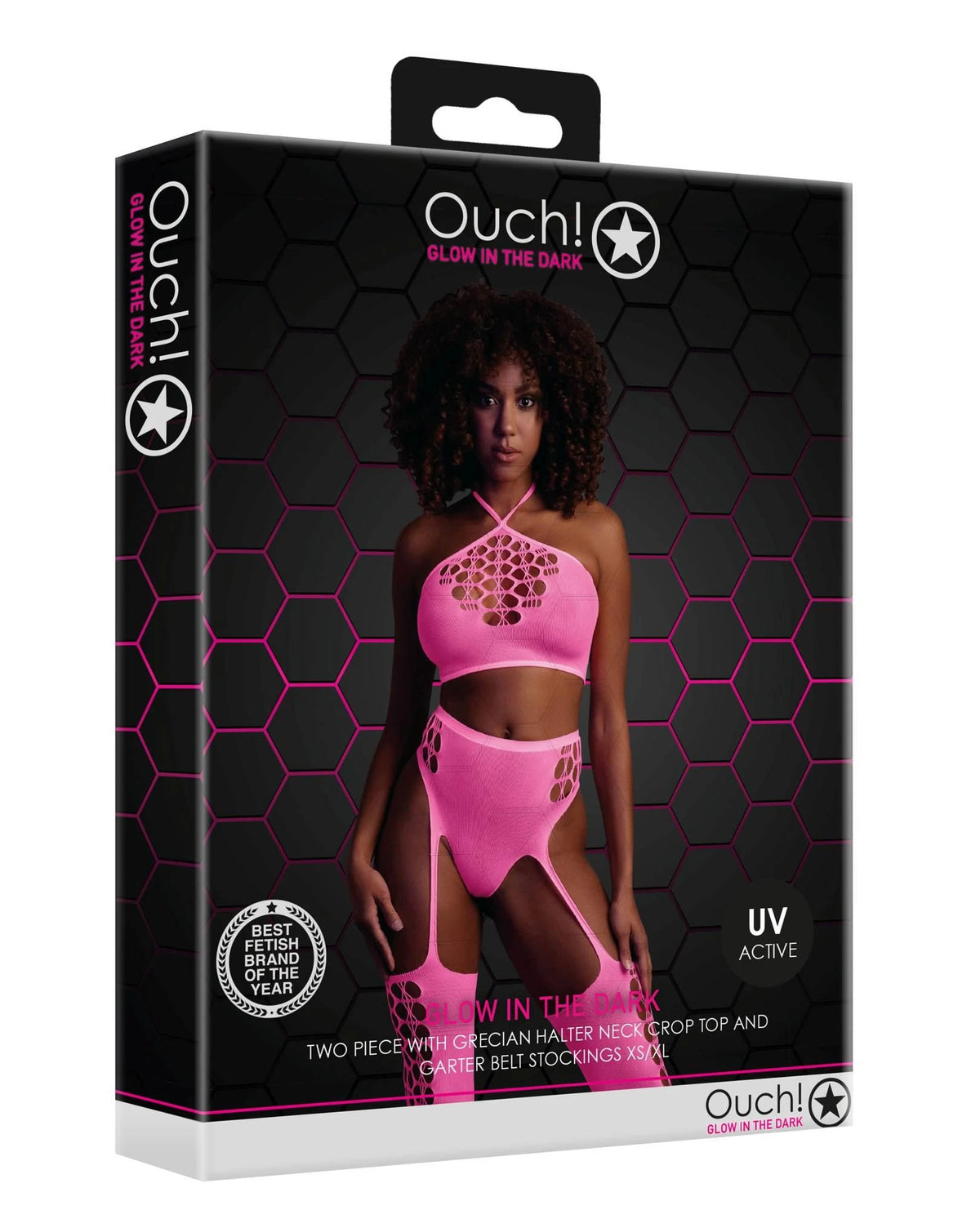 Meias Crop – rosa OU836GPNOS | Ouch!