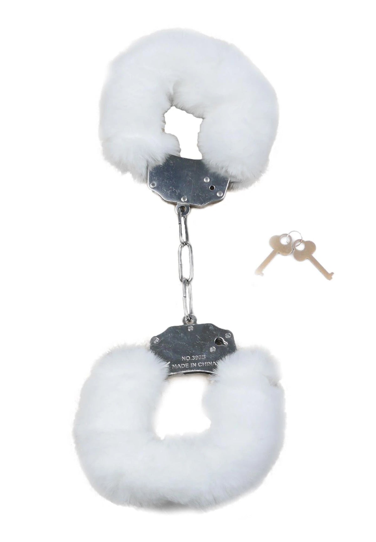 Manette Furry Cuffs – bianca | Favorites
