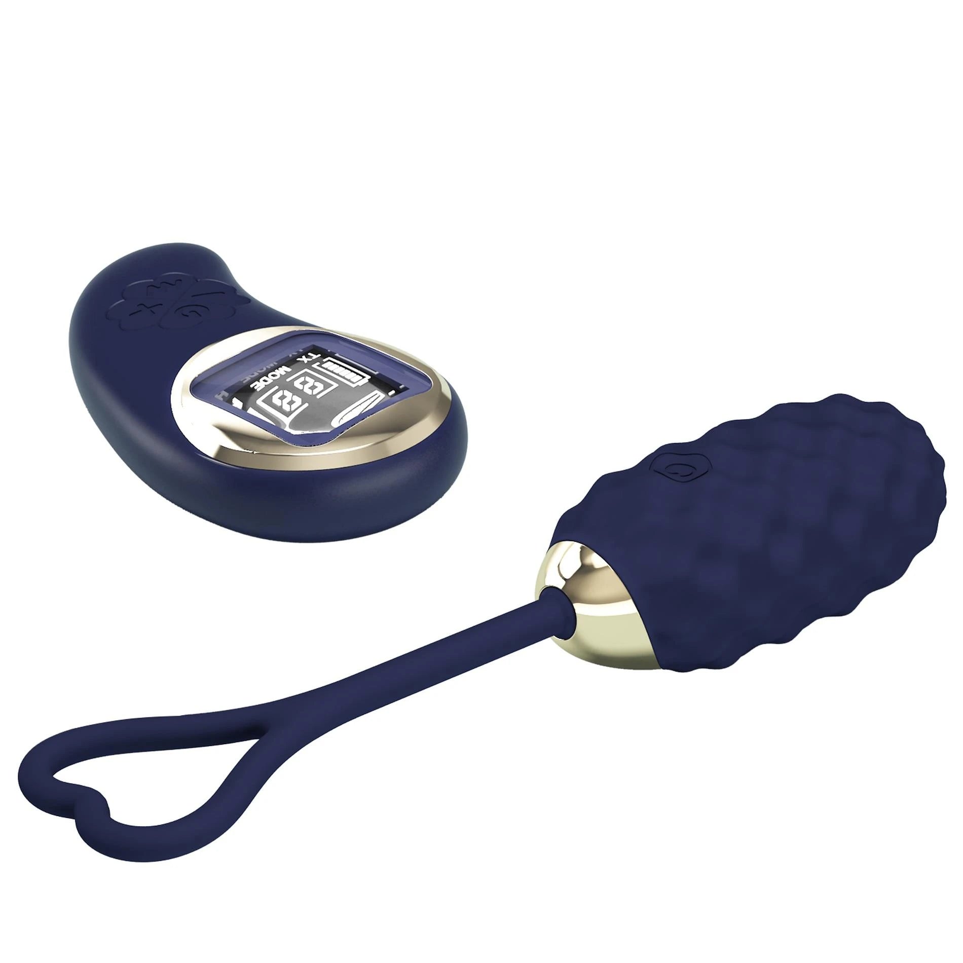 PRETTY LOVE - Vivian Blue, 10 fonctions de vibration 9 niveaux de vitesse Télécommande sans fil