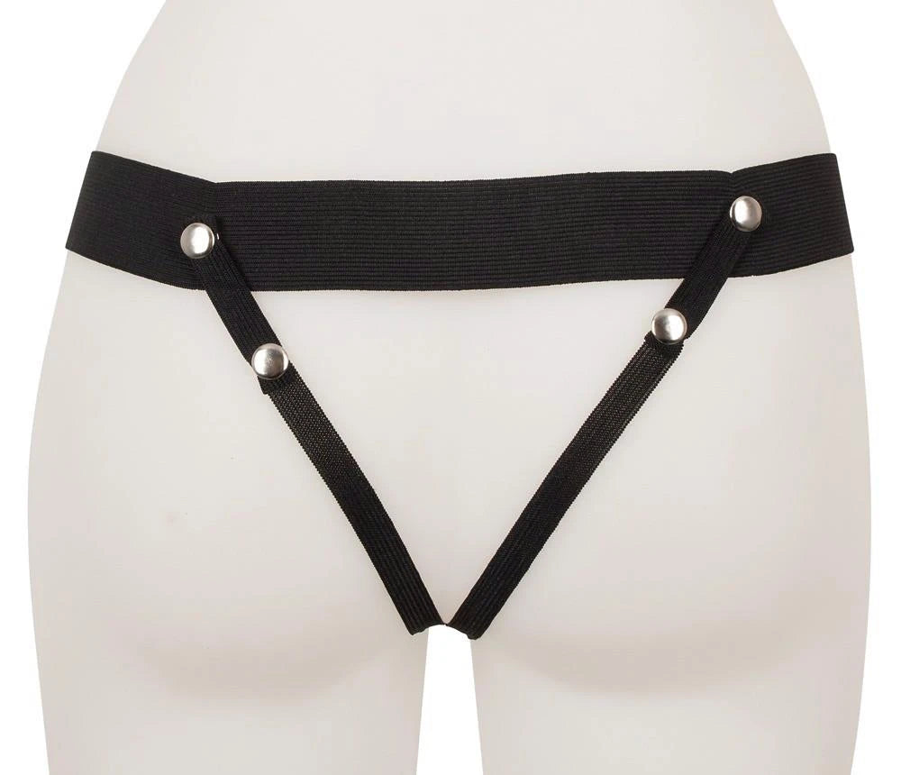 Arnés strap-on 7 funciones – recargable, nude