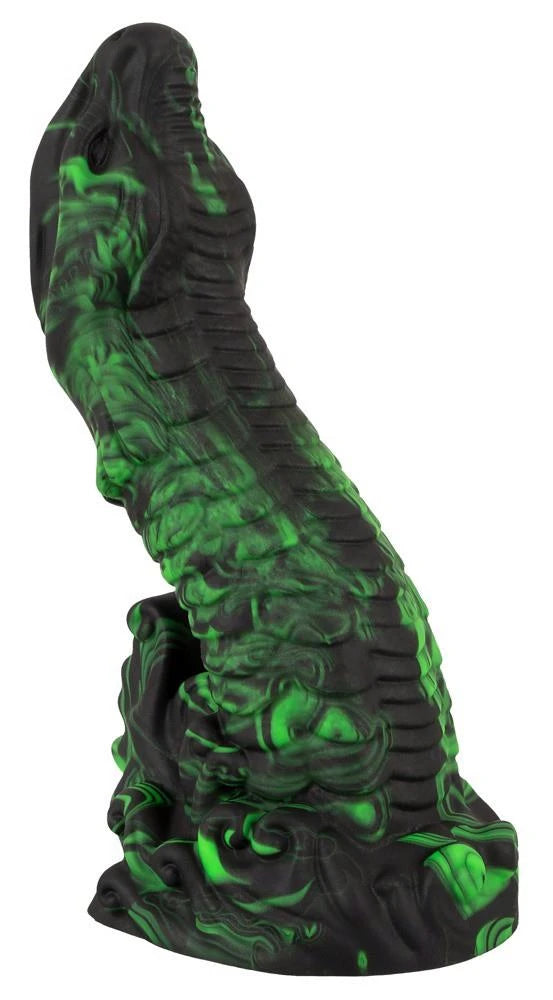 Dildo Lizard Peak 22 cm – com ventosa, preto | Beasty Cocks