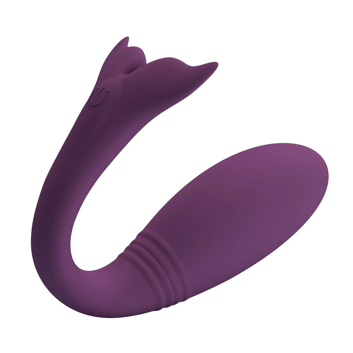 Spezial-Vibrator Jayleen Mobile distance 12 Funktionen – App-gesteuert, wiederaufladbar, pflaume | Pretty Love