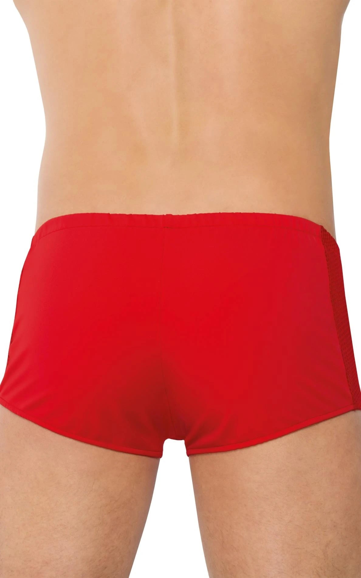 String homme – en résille, rouge 89-5591451532 | SoftLine Collection