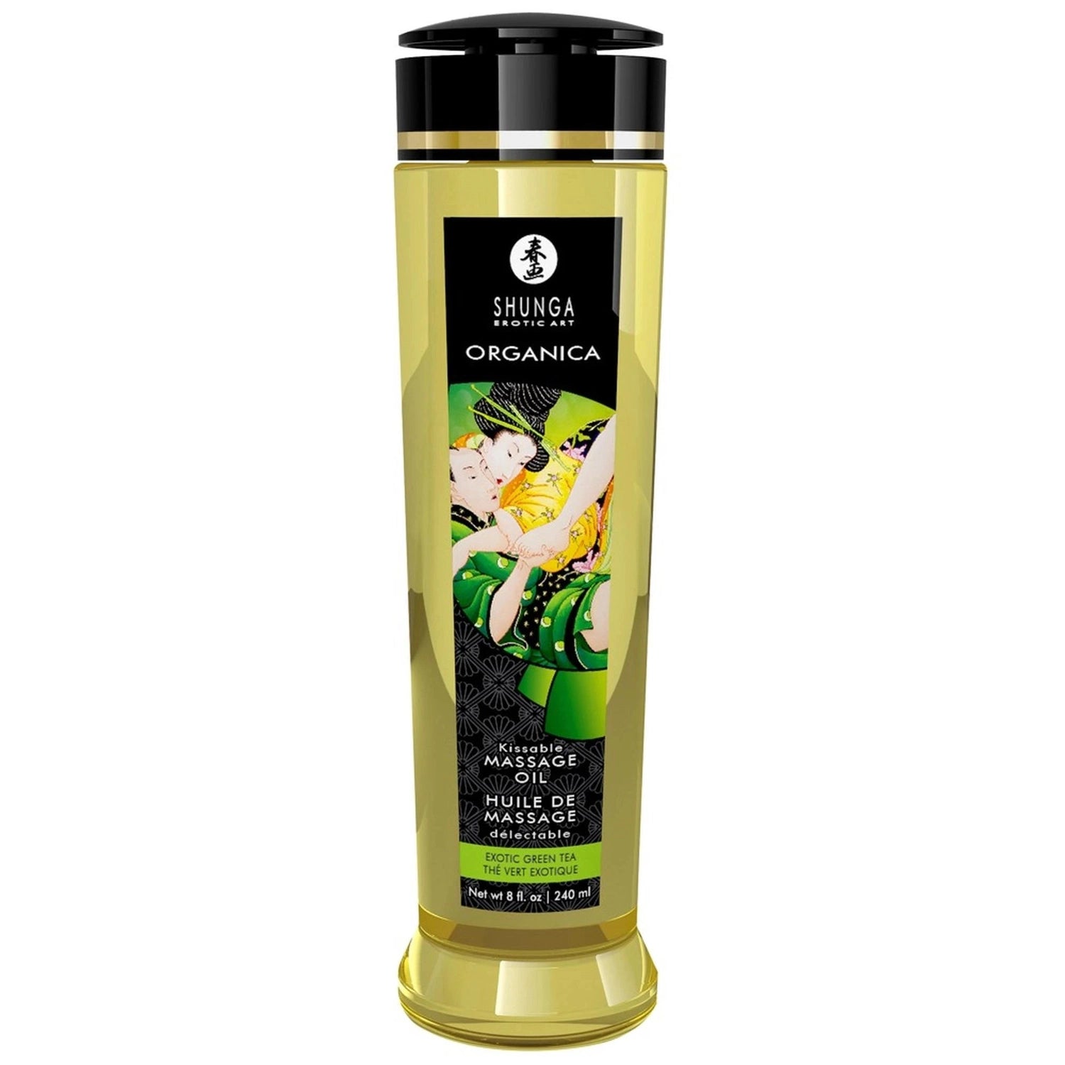 Organic Massage Oil EXOTIC GREEN TEA