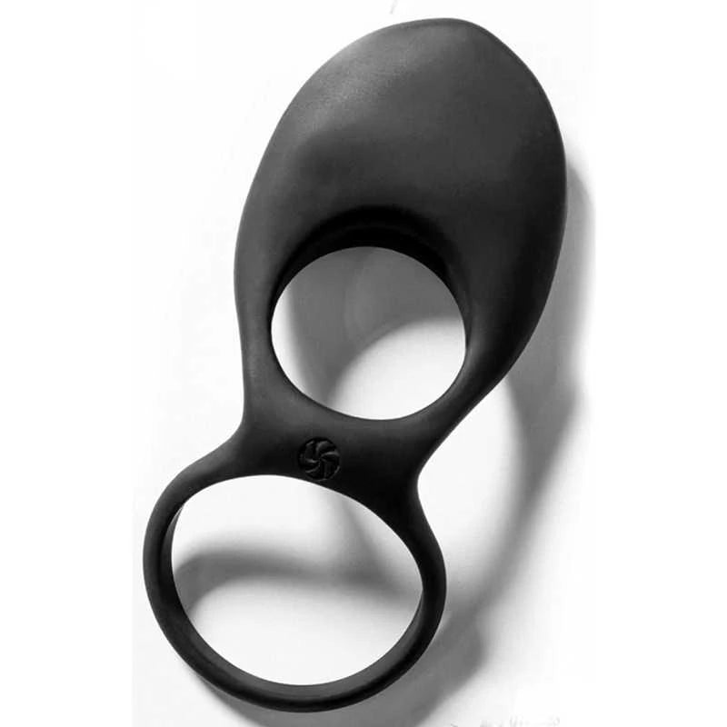 Anneau- Double anneau pénien vibrant Daydream noir