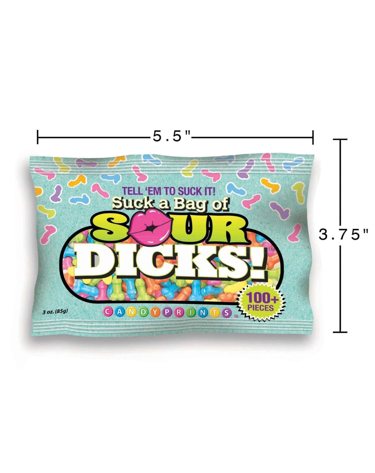 Erotikus édesség Suck Bag of Sour Dicks | LITTLE GENIE PRODUCTIONS