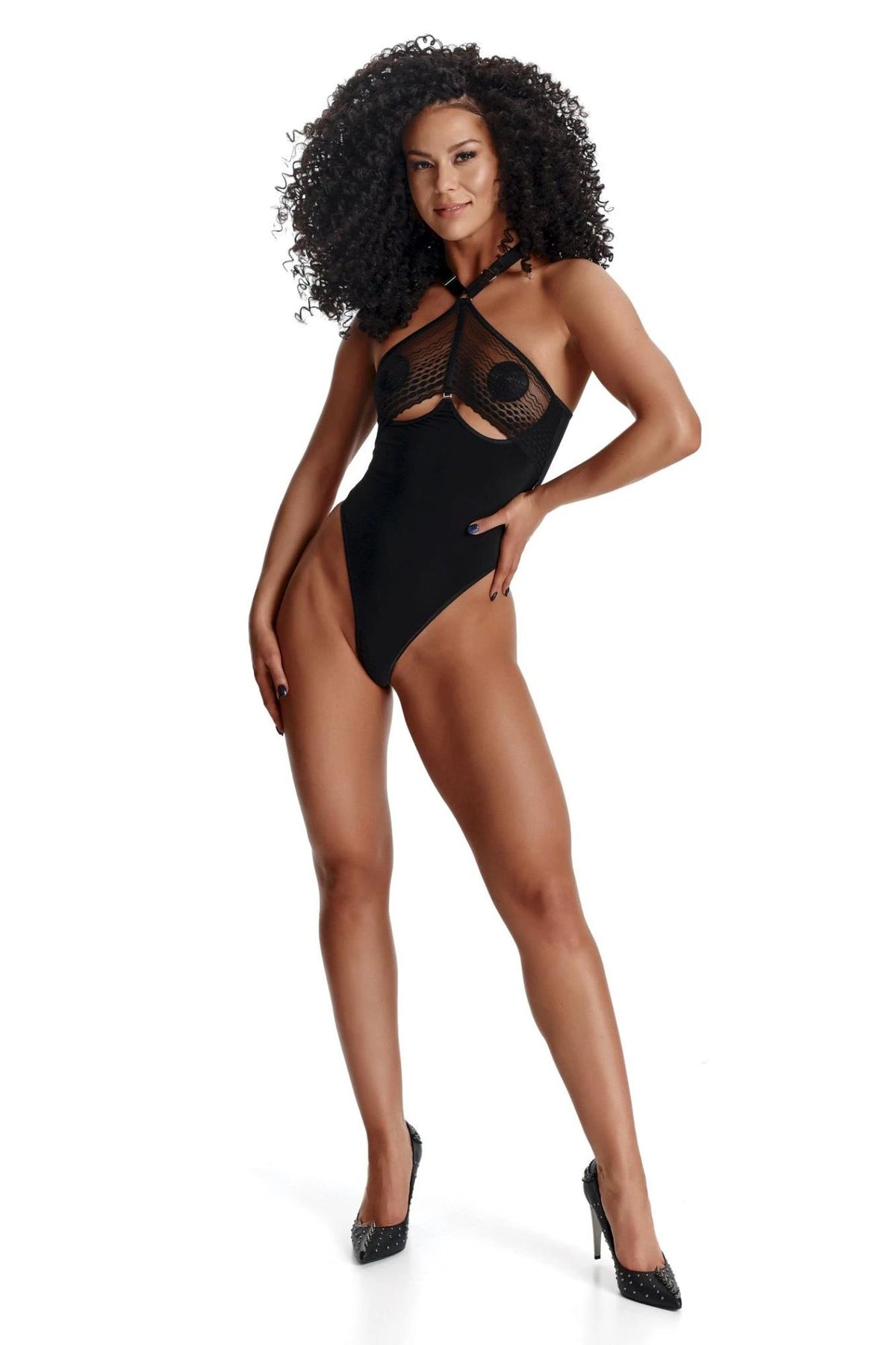 Body LadyX Trini – nero 66-LXTRINI001 M | Demoniq
