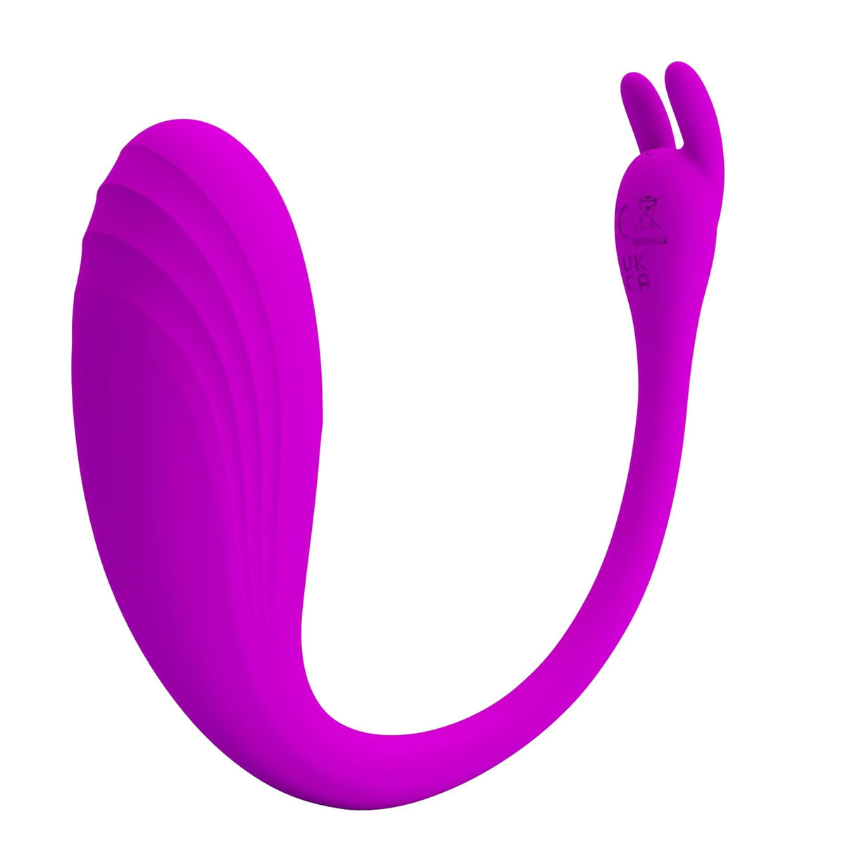 Special vibrator Catalina Mobile distance 12 functions – app-controlled, rechargeable, fuchsia | Pretty Love