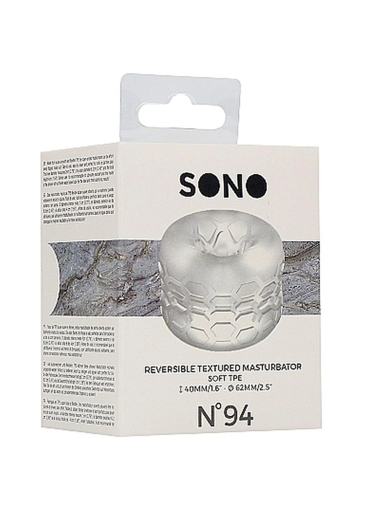 Anello fallico No.94 Bumper – trasparente | Sono