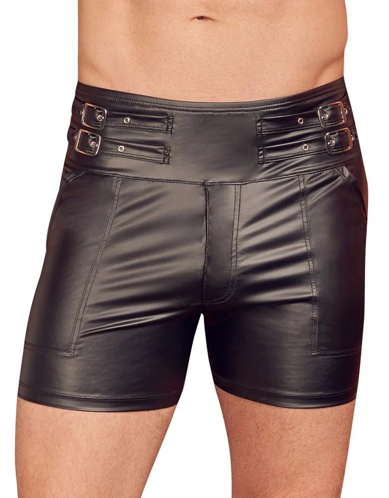Boxer homme – à zip, taille haute, noir | NEK