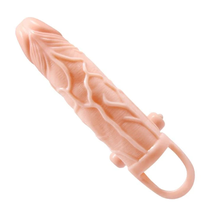Penishülle Brave Vibraton 10 Funktionen – vibrierend, hautfarben | Pretty Love