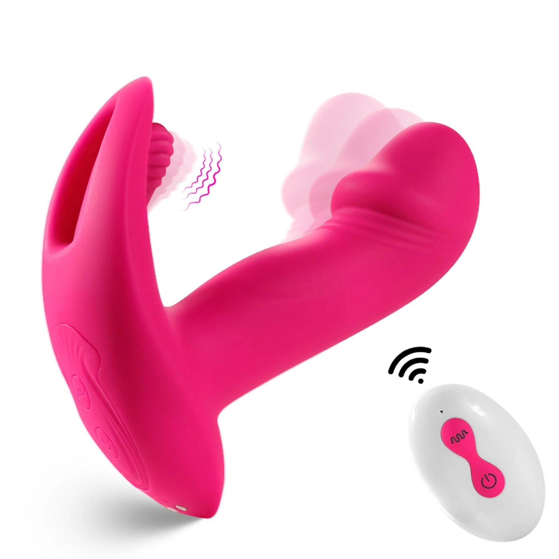 Vibromasseur portable clitoridien
