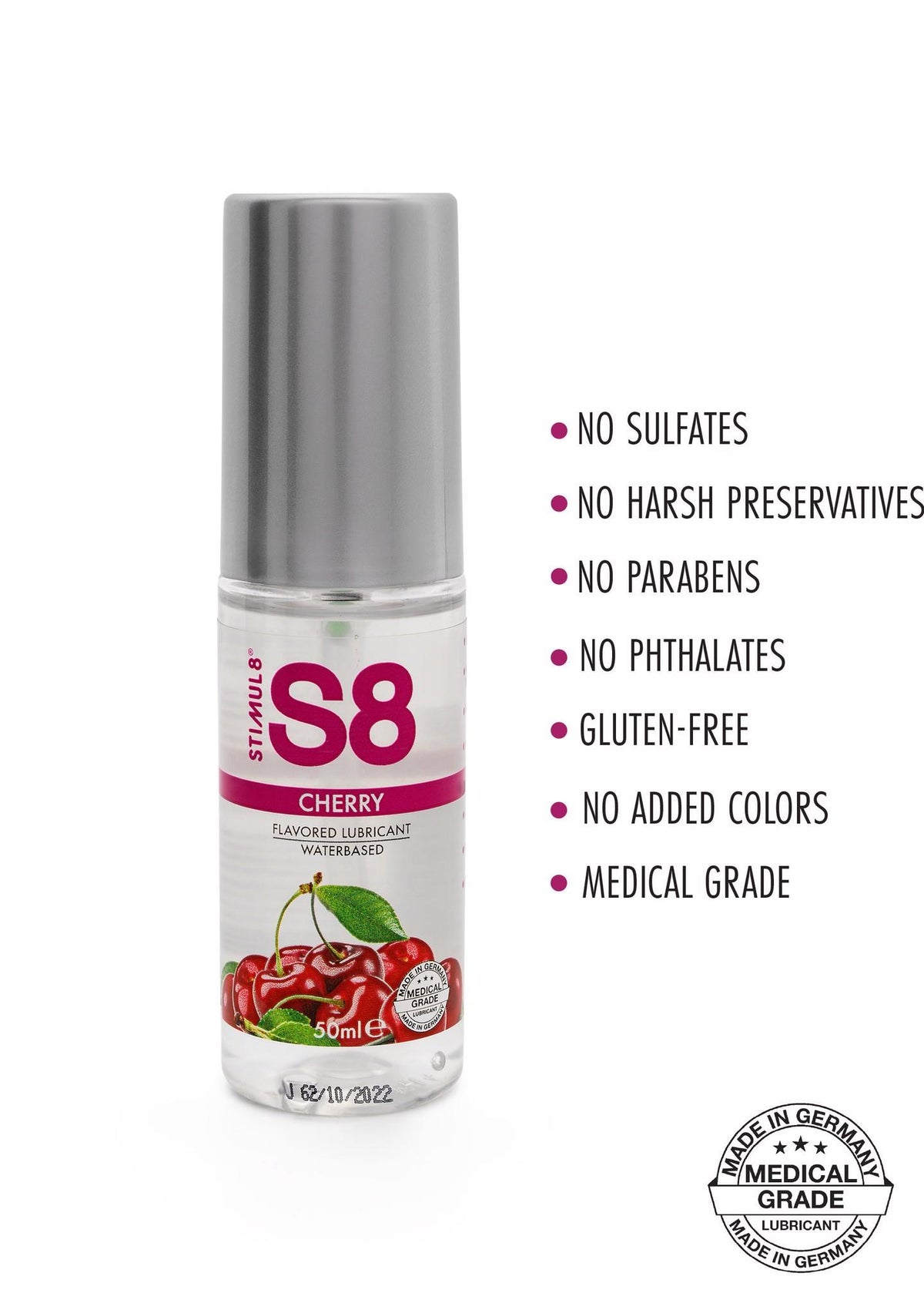 Lubrificante S8 WB Flavored Cherry 50 ml – aromatizzato
