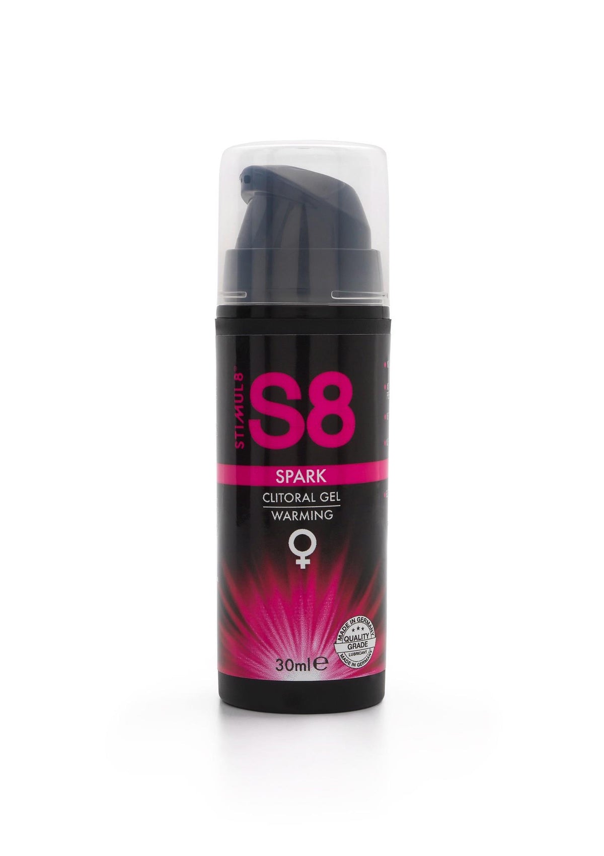 Lubrificante S8 Spark 30 ml – riscaldante