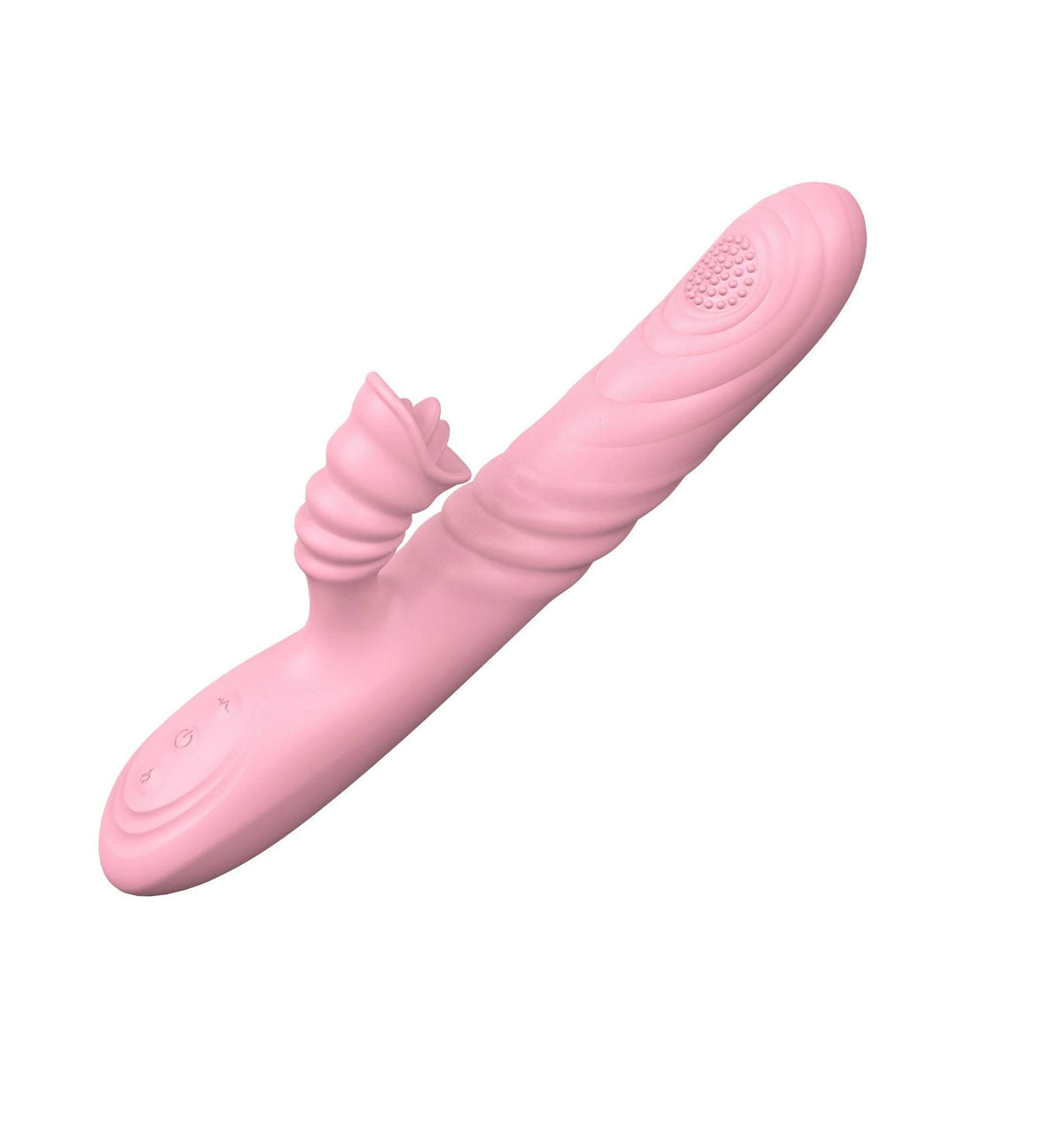 Stimolatore clitorideo Angelia 3 funzioni – ricaricabile, a spinta, nude | Favorites