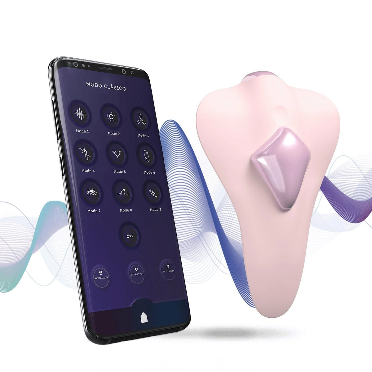 Vibratore speciale AD.Temptation – controllo da app, ricaricabile | Adrien Lastic