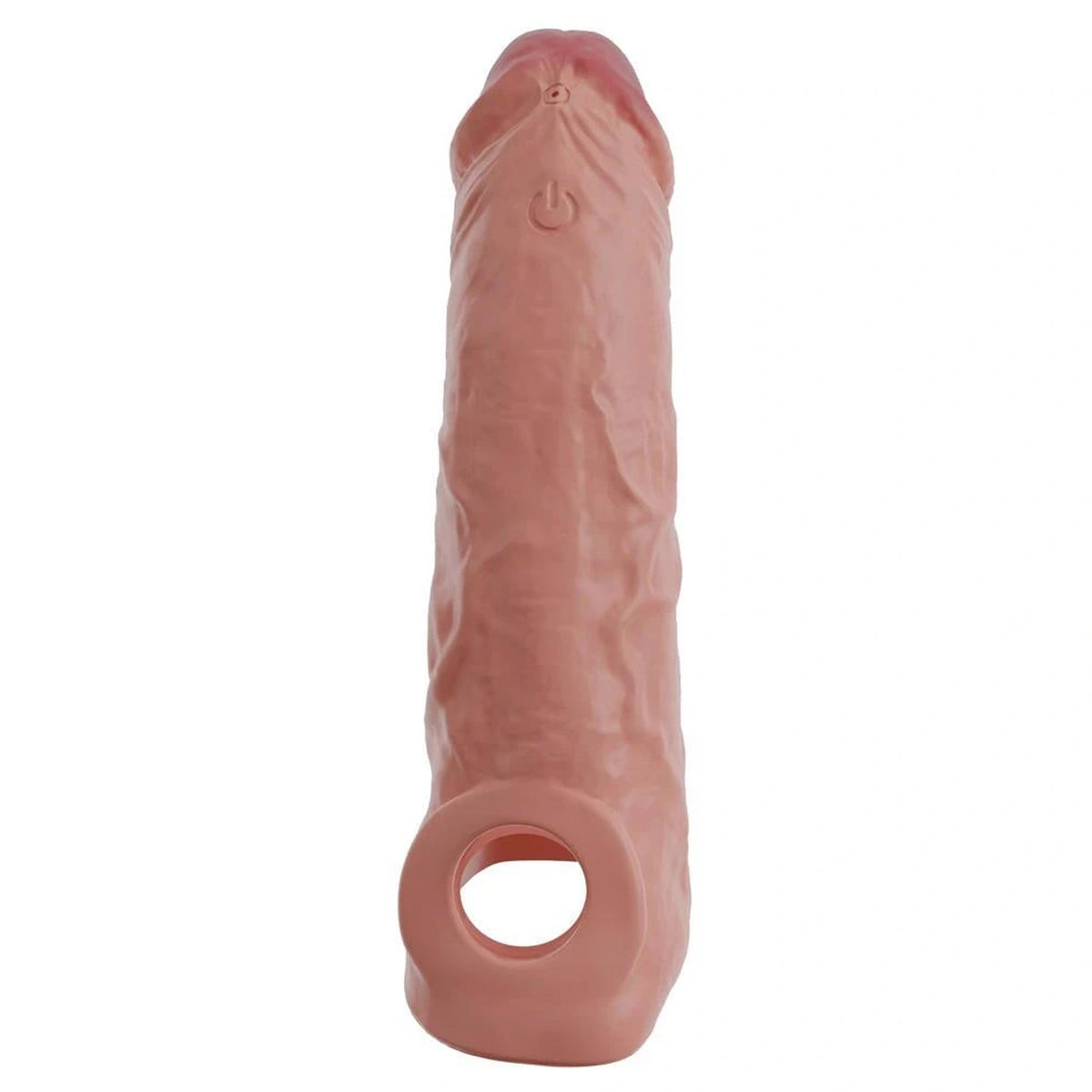 Pénisz hüvely RealSleeve 10 funkció – testszínű 20 cm | Realistixxx