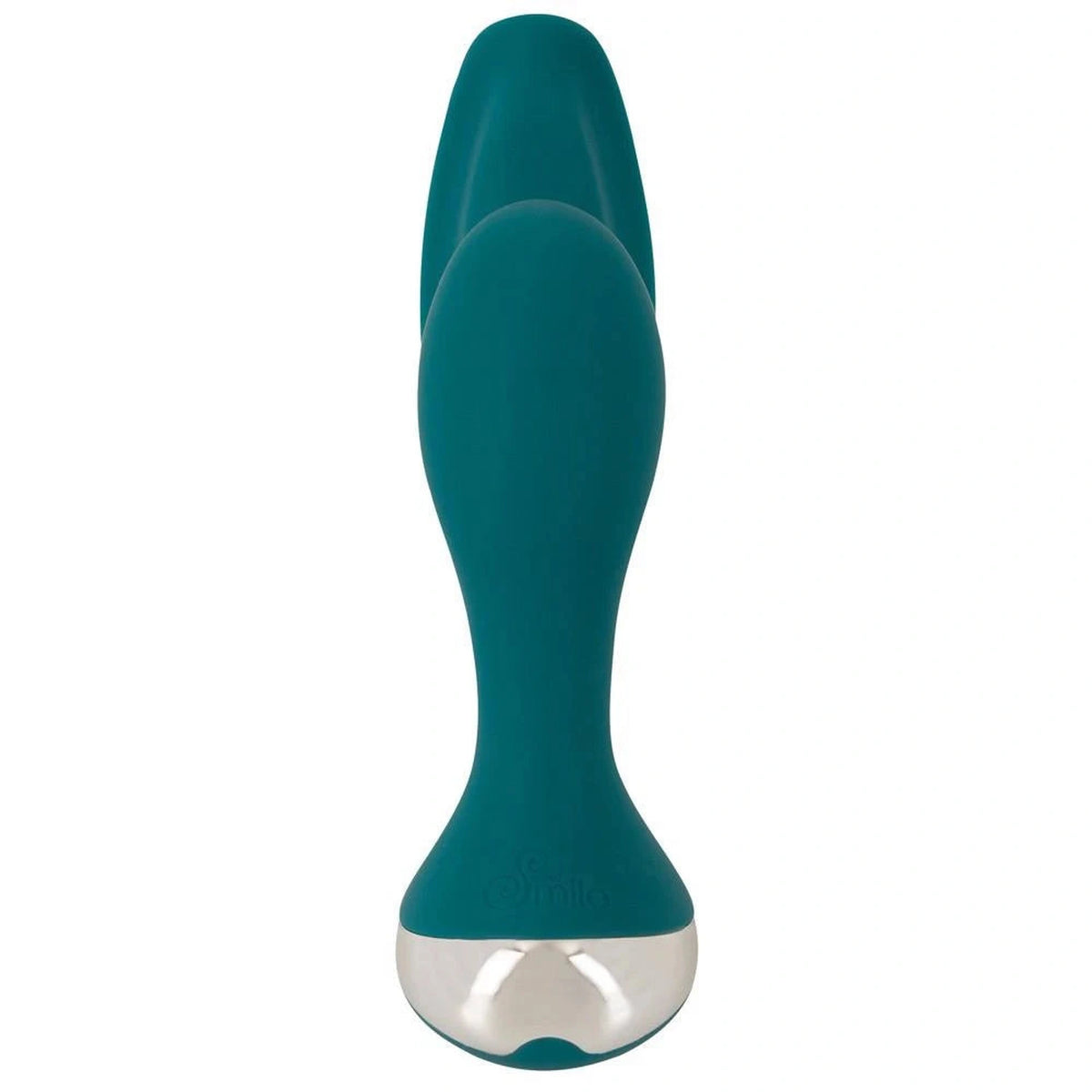 Anal vibrator 10.7 cm – remote control, turquoise | Sweet Smile