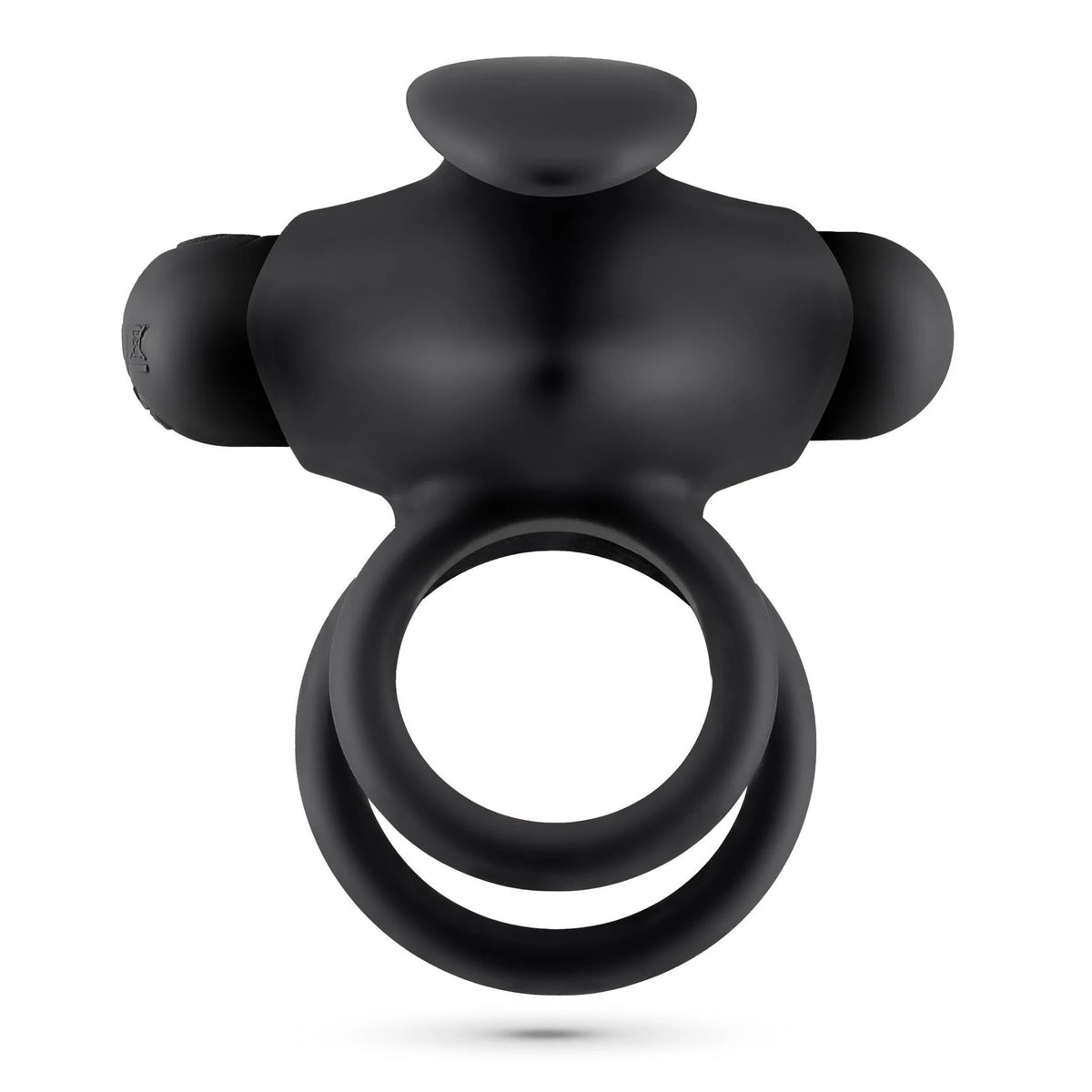 Anello fallico Thumper 10 funzioni – vibrante, doppio, nero | Crushious