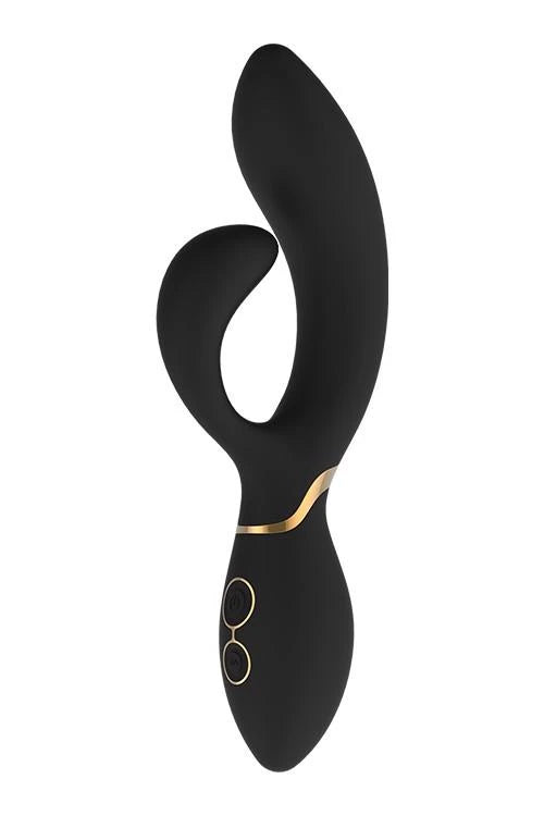 Vibromasseur point G Elite Amelie 3 vitesses – rechargeable, noir | Dream Toys