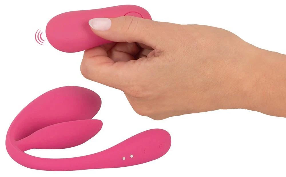 Vibro-Ei 10 Funktionen – mit Fernbedienung, doppelt, rosa | Sweet Smile