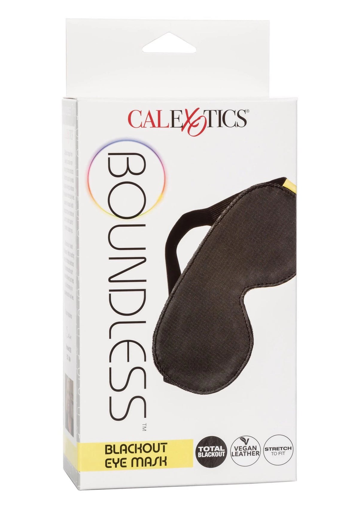Máscara Boundless Blackout Eye – preta | Calexotics