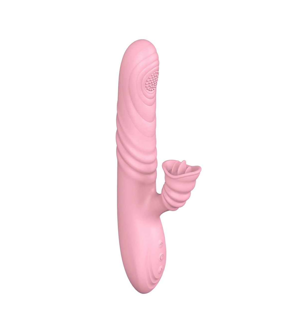 Stimolatore clitorideo Angelia 3 funzioni – ricaricabile, a spinta, nude | Favorites