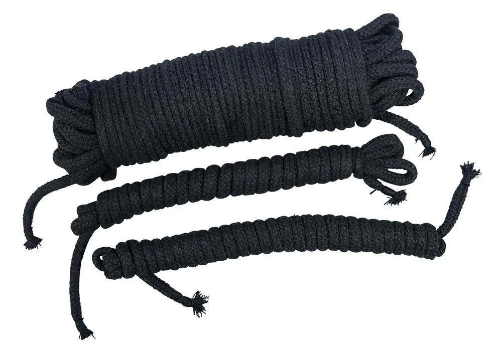 Costrizione bondage Ropes – nera | Bad Kitty