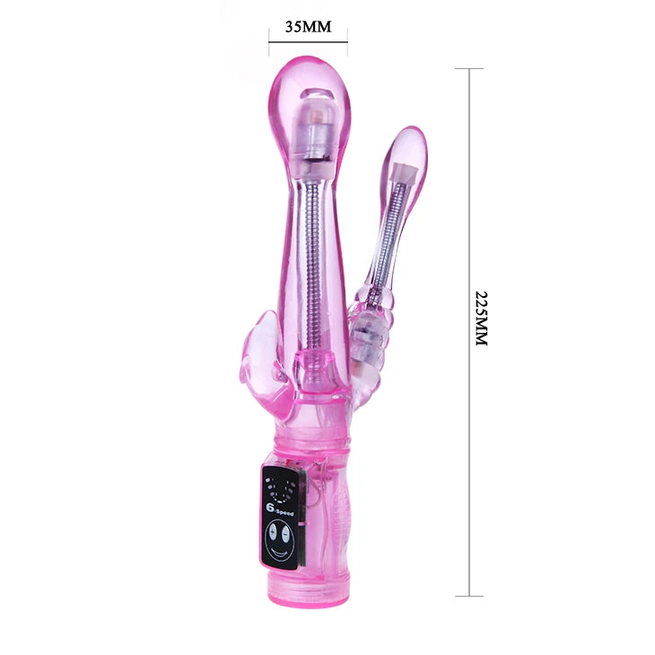 Vibrador rabbit Tease 6 funções | Baile
