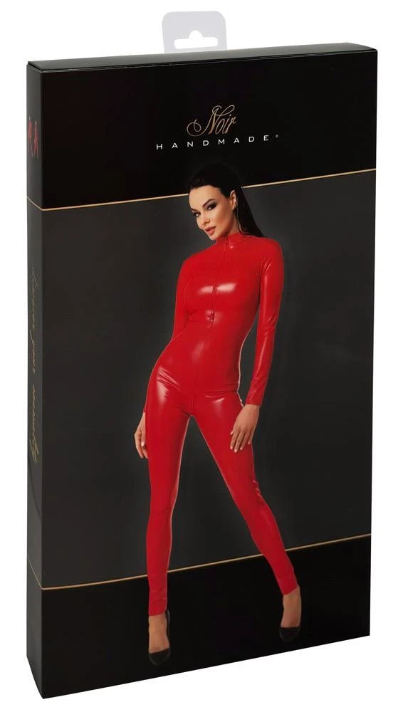 Black Jumpsuit red M