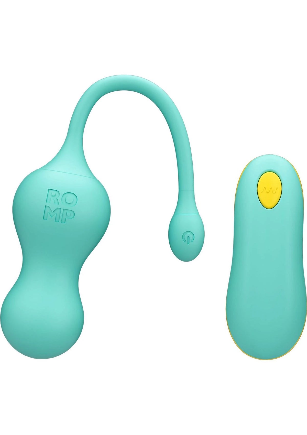 Palline vaginali Cello 10 funzioni – con telecomando, vibrante, turchese | ROMP