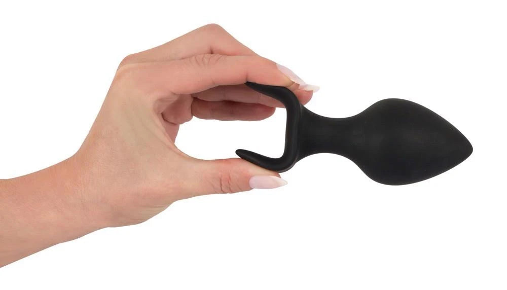 Butt plug Trainer 8.5 cm – black | Black Velvets