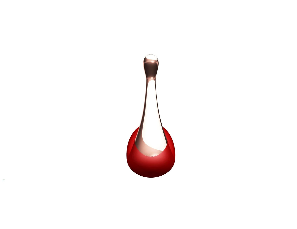 Stimulateur clitoridien Swan interchangeable heads 9 fonctions – rechargeable, contrôlé par appli, rouge | Favorites