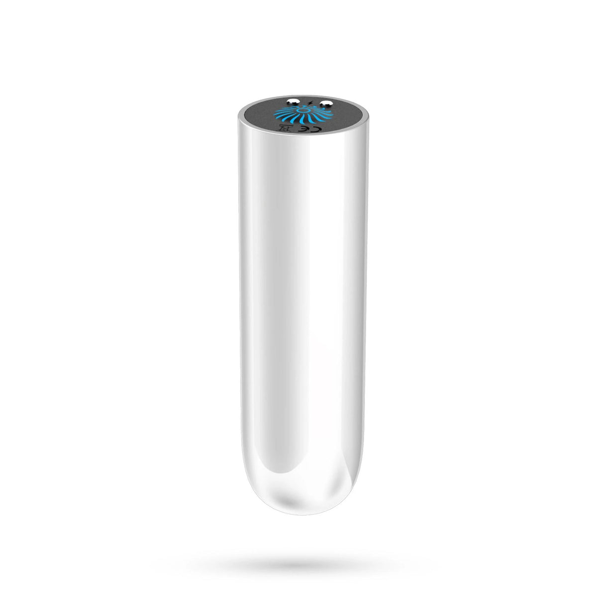 Vibratore bullet Quackers 10 velocità – ricaricabile, bianco | Crushious