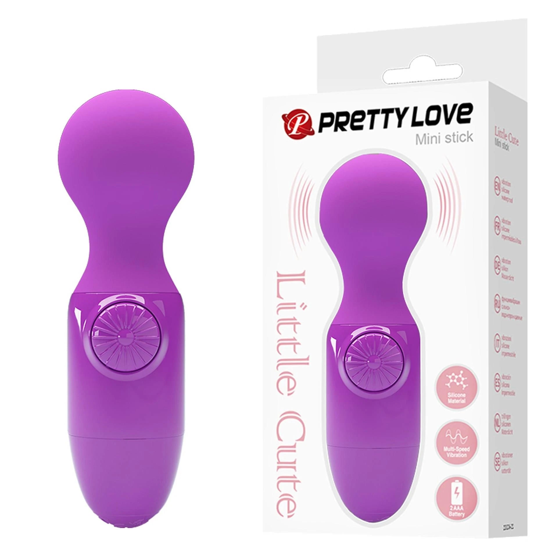 PRETTY LOVE - Mini stick Violet, Petite Mignonne Vibration