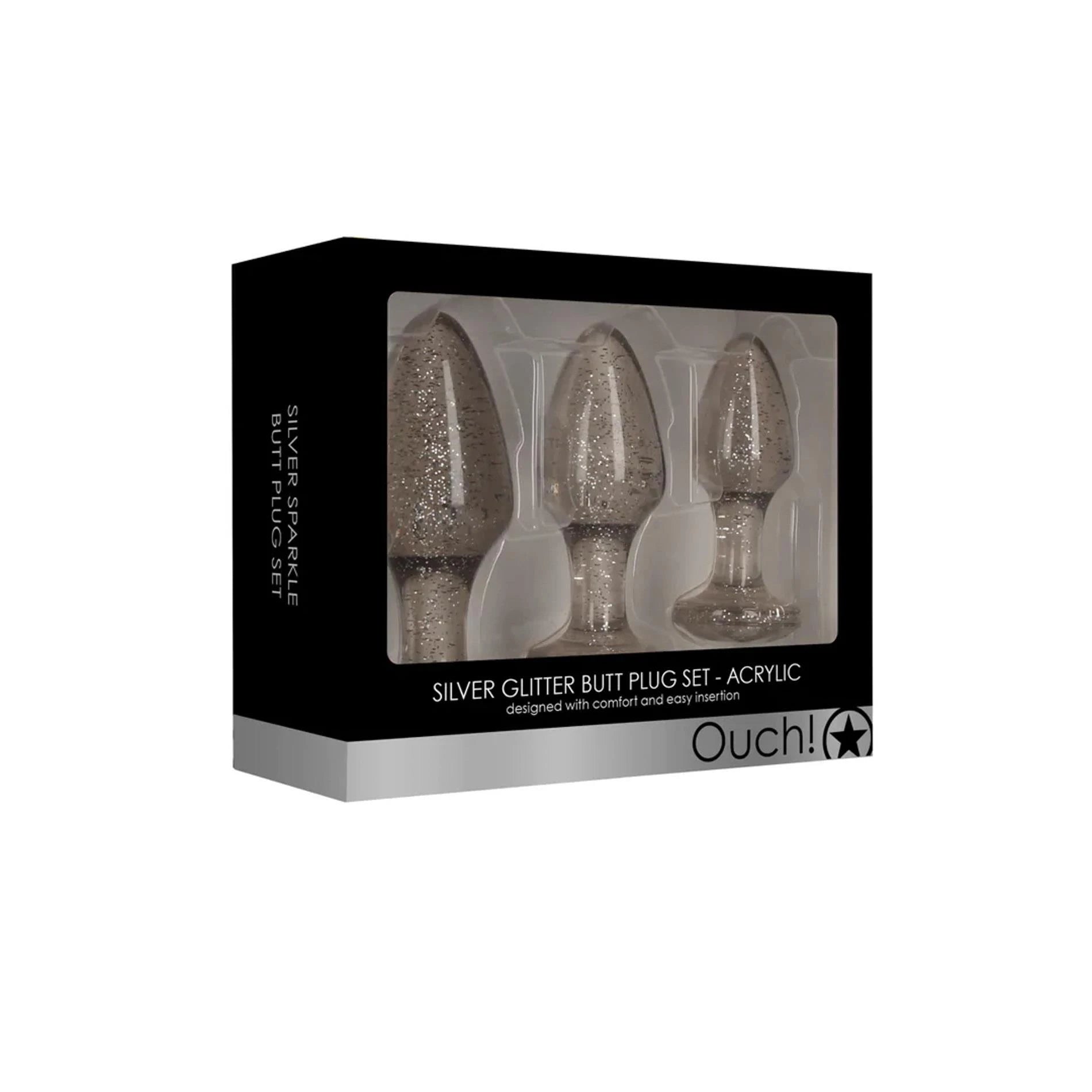 Acrylic Butt Plug Set