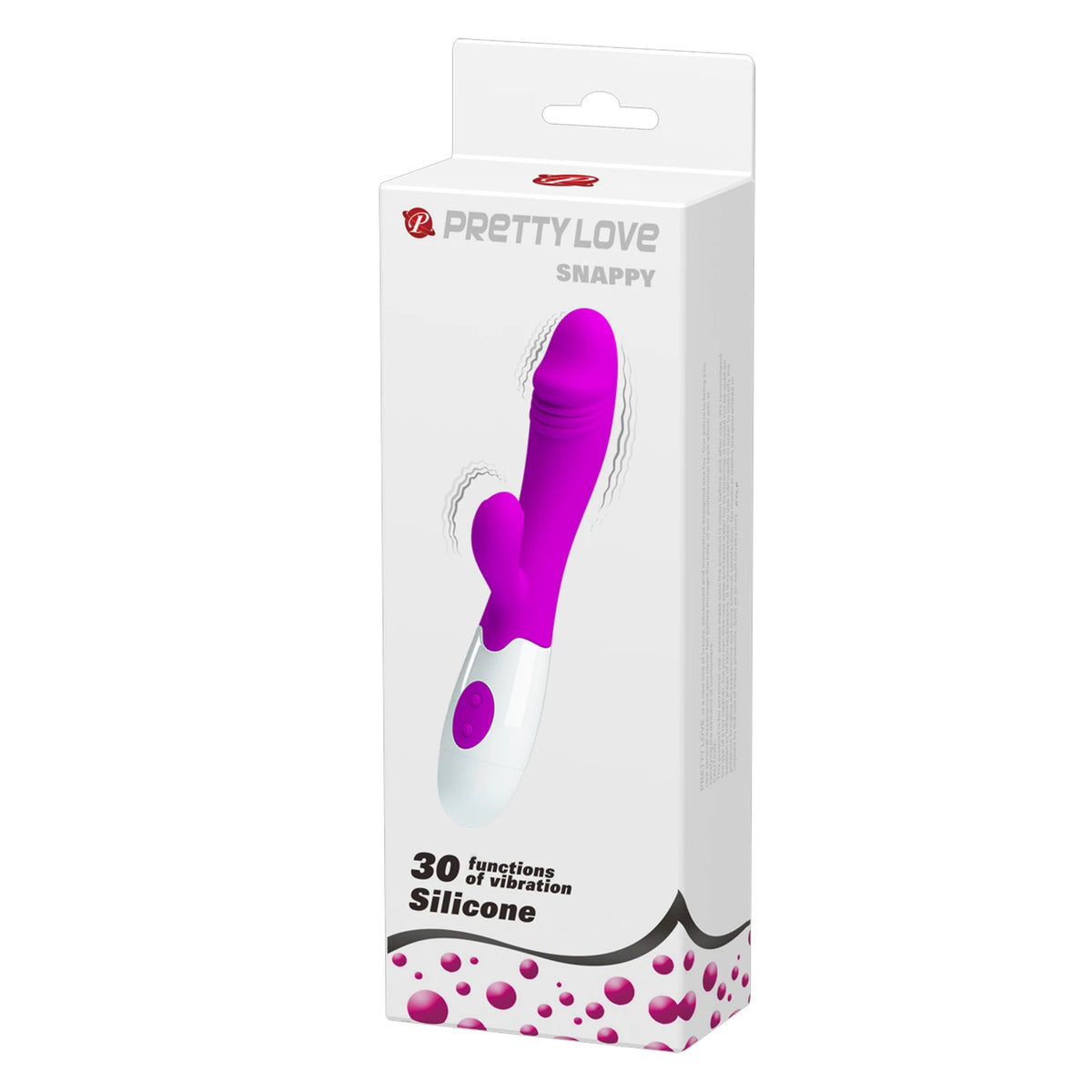 Vibrador punto G Snappy 30 funciones – fucsia | Pretty Love