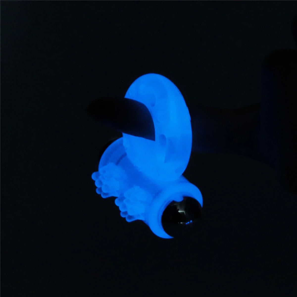 Anillo para el pene Lumino Play – vibrador, azul 10-LV343215 | Lovetoy
