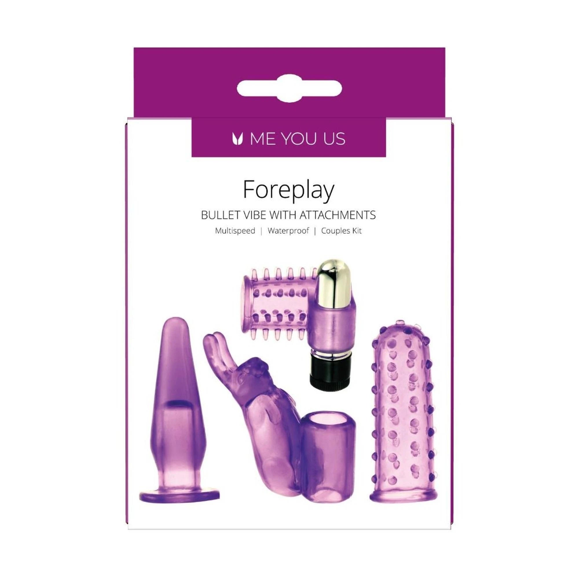 Set - Me You Us 4 Play Couples Kit Purple