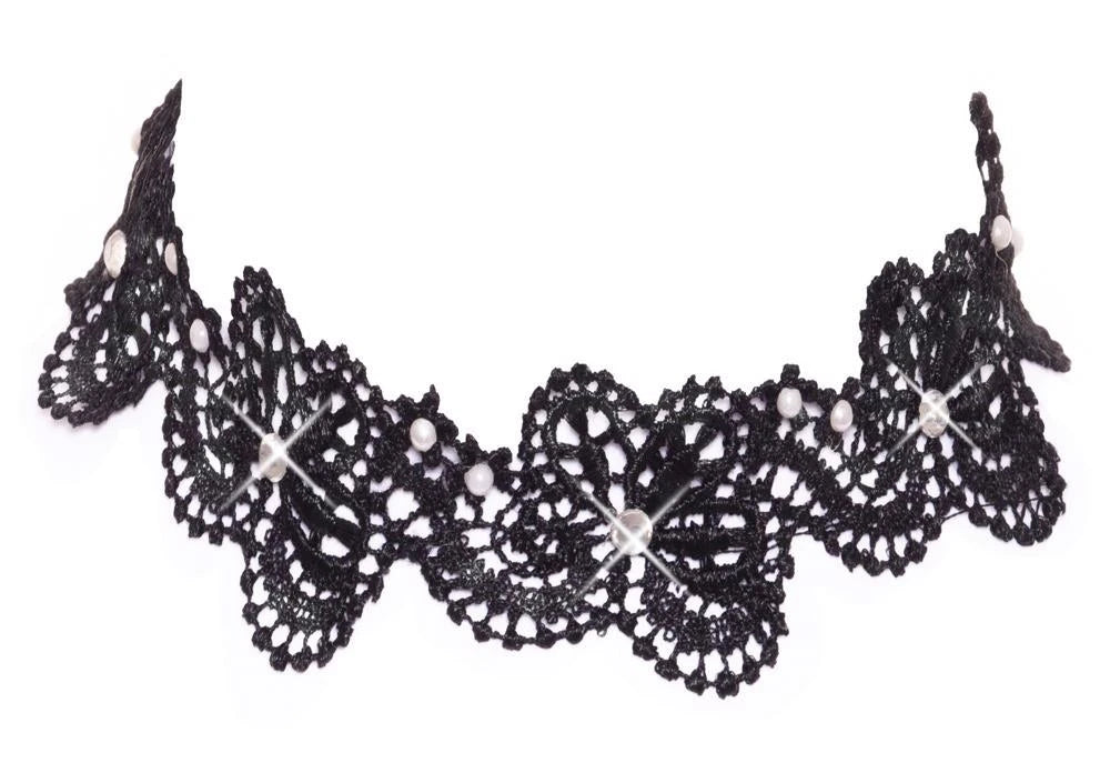 Fetisch-Kleidung Choker – schwarz 24505851001 | Cottelli ACCESSOIRES