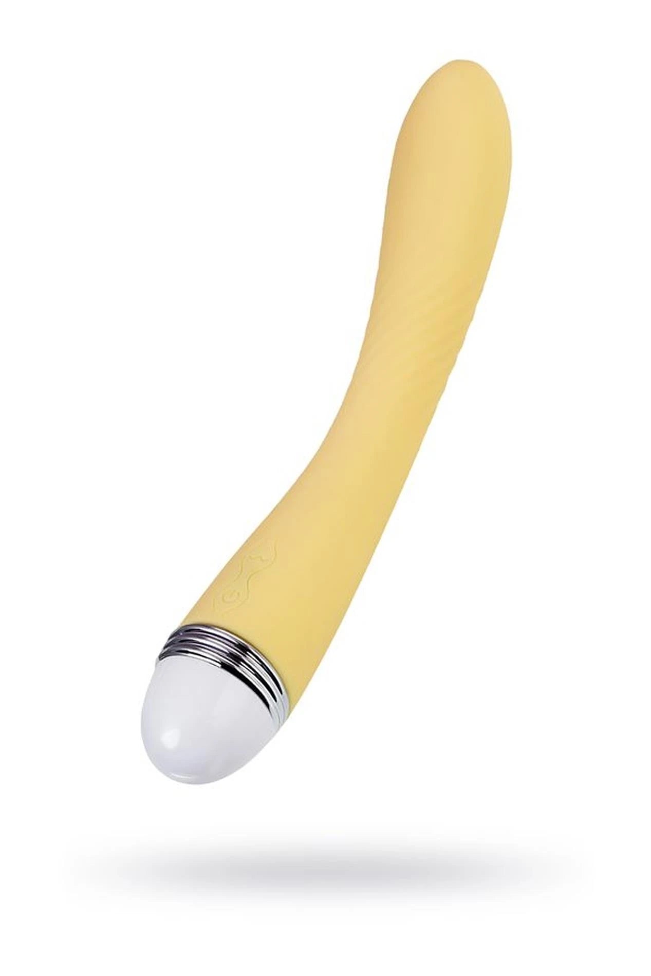 Vibromasseur Flovetta de Toyfa Calla, silicone, jaune, 22 cm