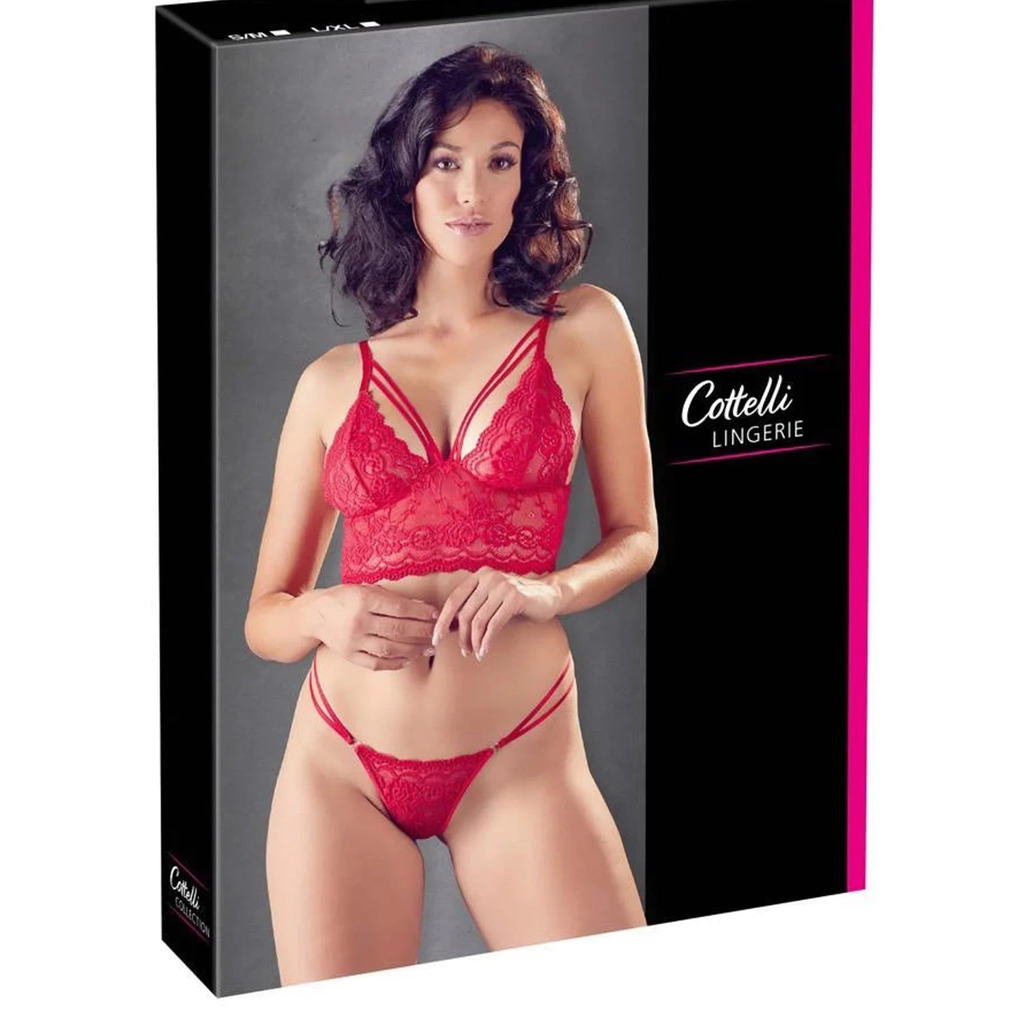 Bra and String red L/XL