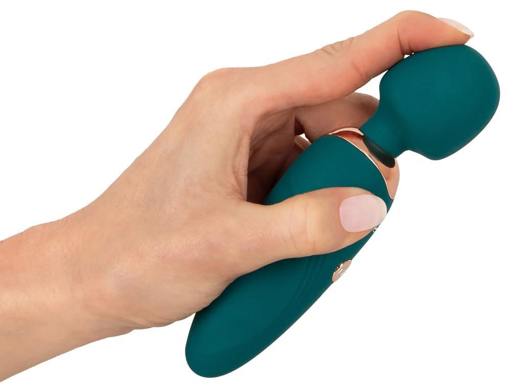 Masajeador wand Petite 10 funciones – recargable, verde