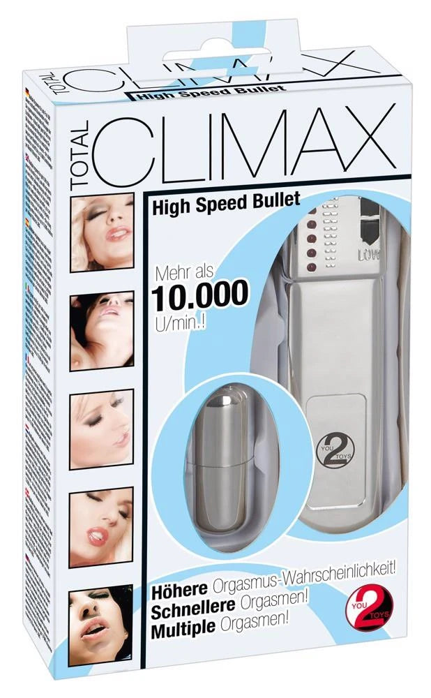 Bullet vibrátor 6 funkció – ezüst