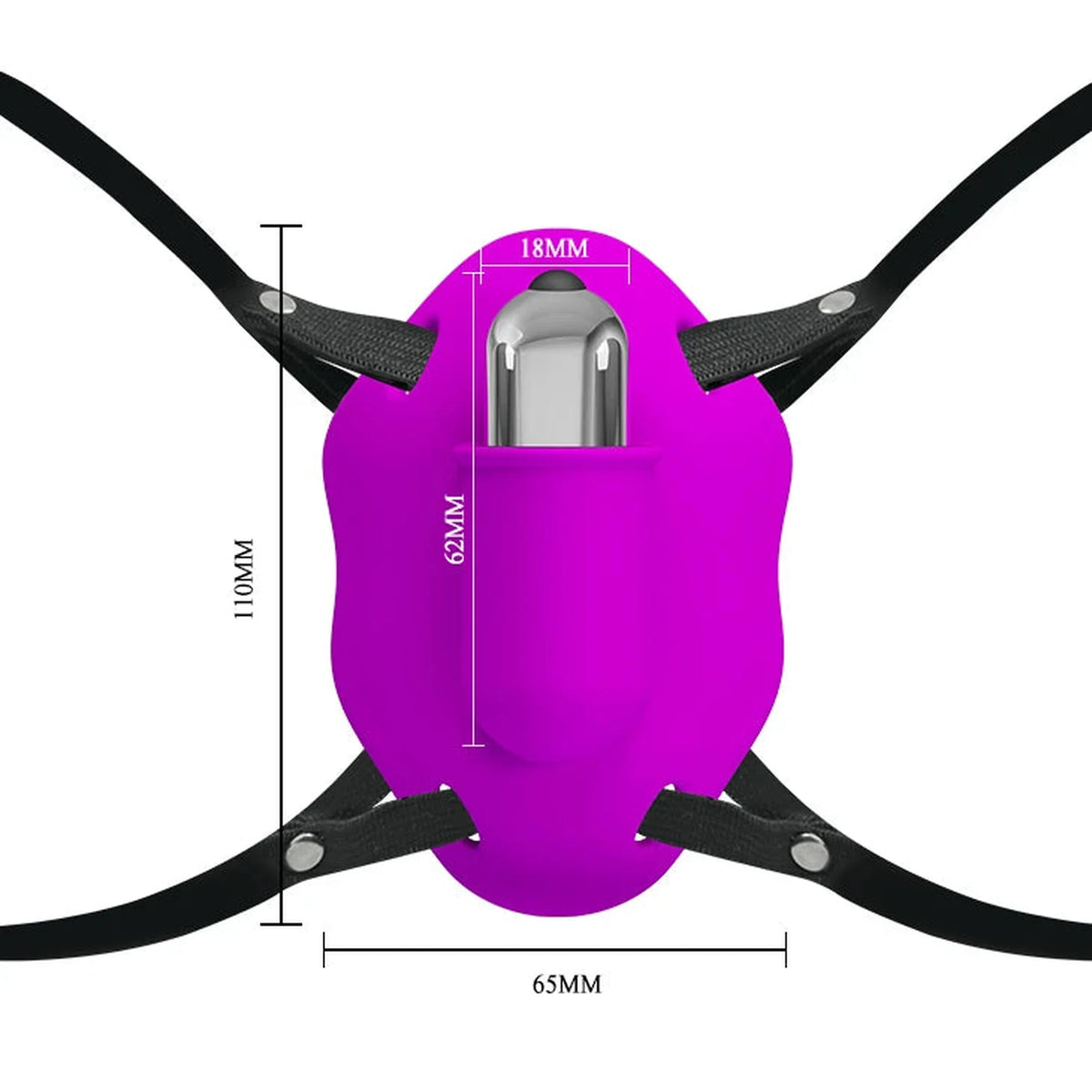 Stimulateur clitoridien Rider 12 fonctions – fuchsia | Baile