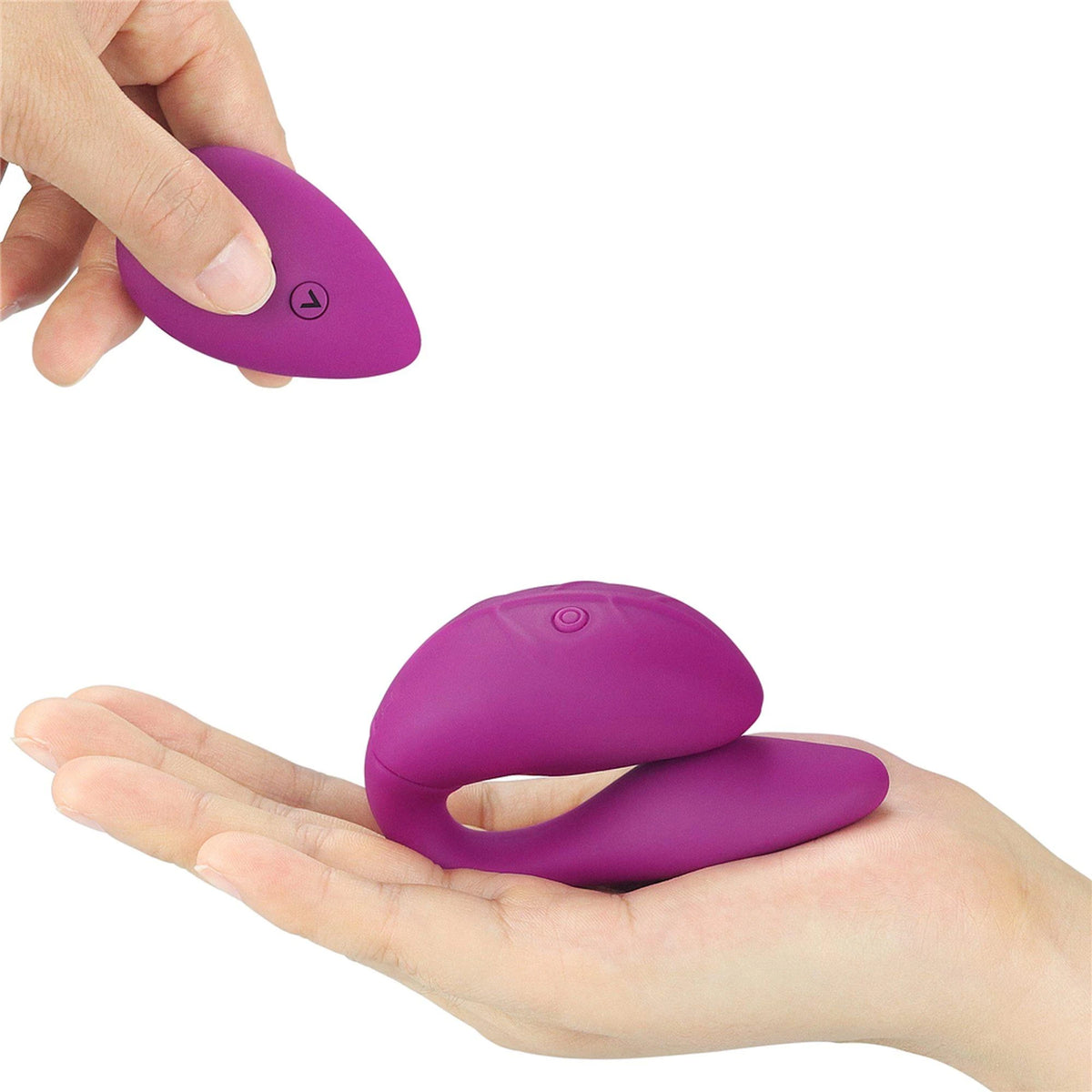 Clitoral stimulator Sensual Rush 11 functions – double, purple | Lovetoy