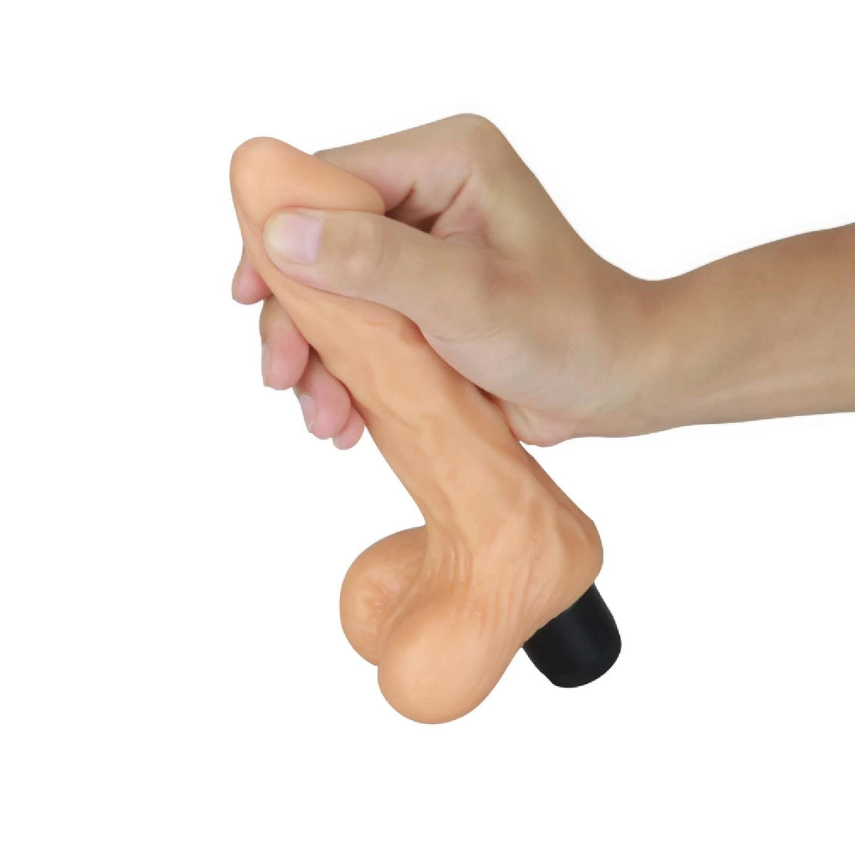 Realistic vibrator Xtreme Feel Cyberskin 20.5 cm – nude | Lovetoy