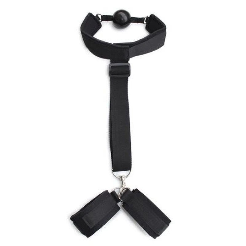 Amarra bondage Costrittivio Restraint+gag – preta